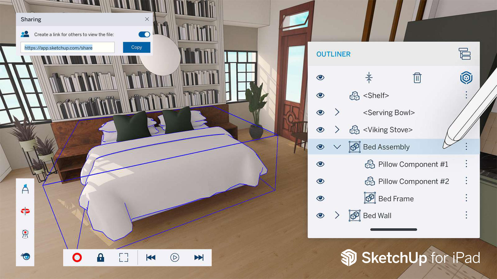 SketchUp for iPad 6.1: share and present easily